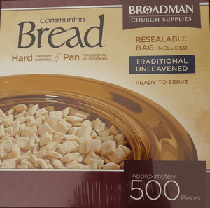 Communion Bread - Hard - 500 1/2 x 1/2 pieces